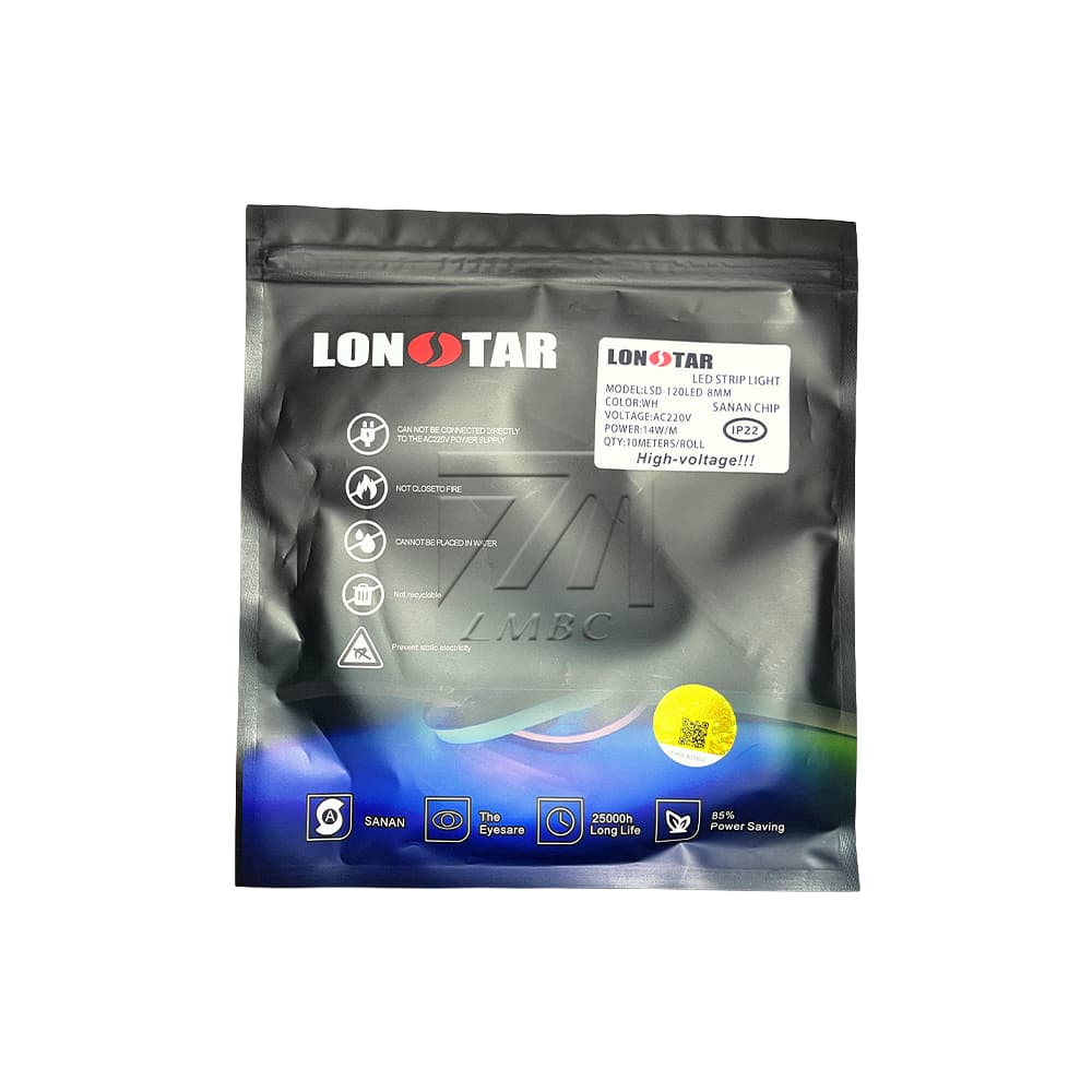 ریسه نواری 220 ولت تراکم 120 برند Lonstar — تصویر ۳