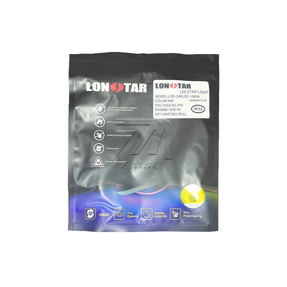 ریسه نواری 24 ولت تراکم 240 برند Lonstar (5 متری) — تصویر ۳