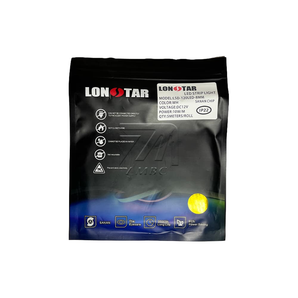 ریسه نواری 12 ولت تراکم 120 برند Lonstar — تصویر ۳