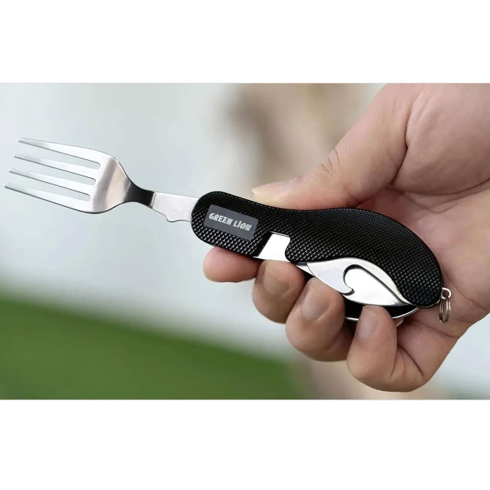 ست قاشق و چنگال 4 کاره گرین لاین Green Lion Cutlery Set — تصویر ۴