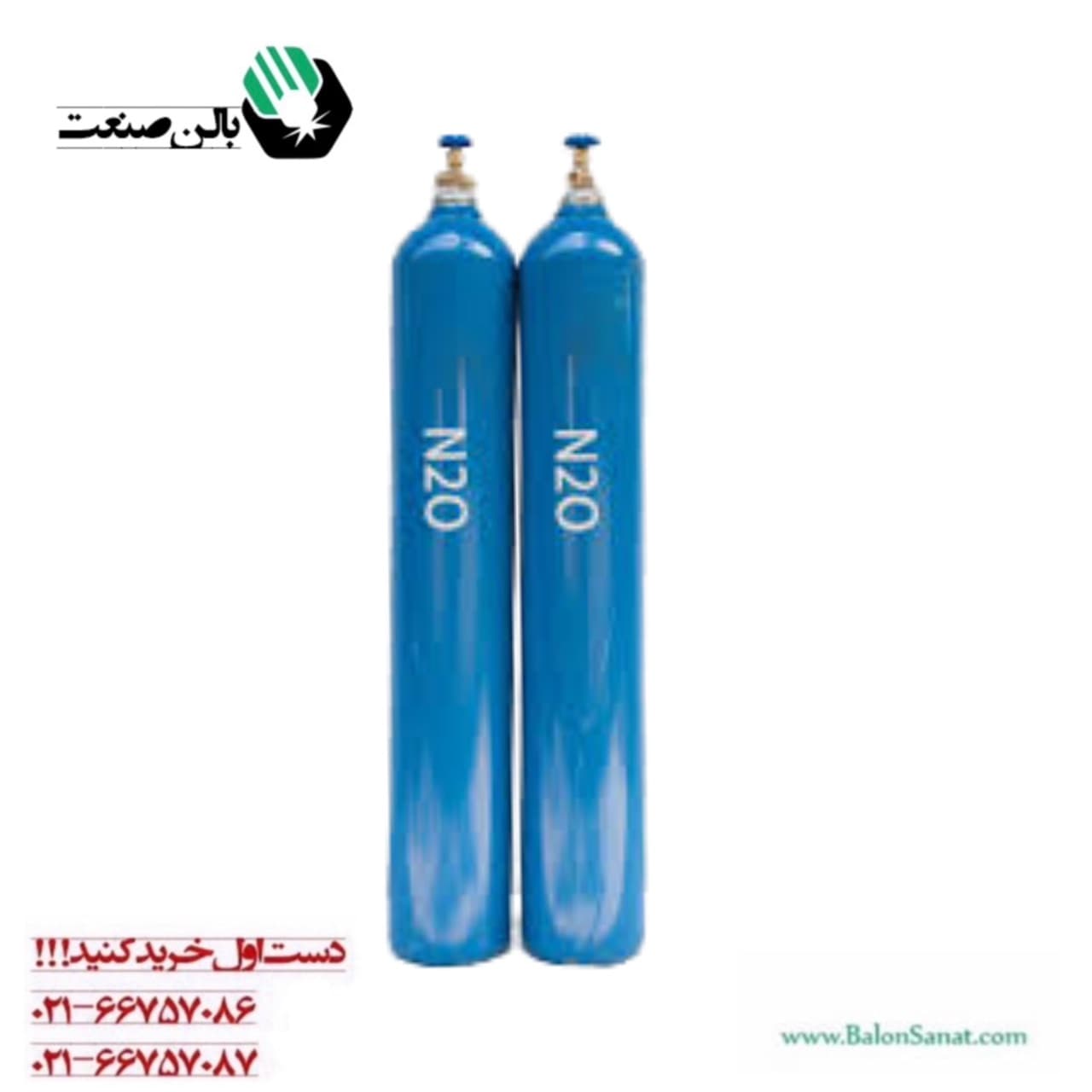 کپسول 50 لیتری N2o نیترواکساید پر شده — تصویر ۳