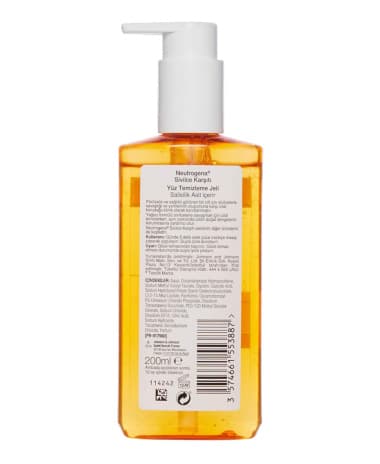 ژل شستشوی صورت ضد جوش و آکنه نوتروژینا 200 میل — تصویر ۷
