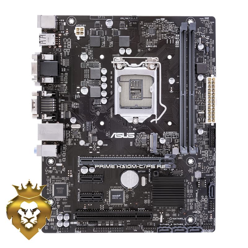 مادربورد ایسوس پرایم Motherboard ASUS Prime H310M-C/PS R2.0 LGA1151 — تصویر ۲