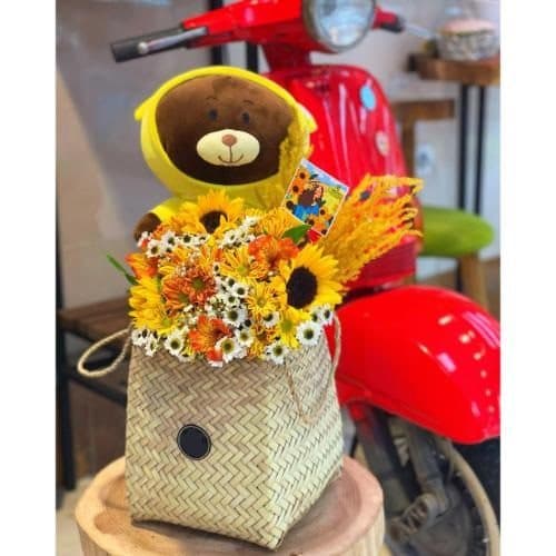 گل و هدیه برای عکاس pe272