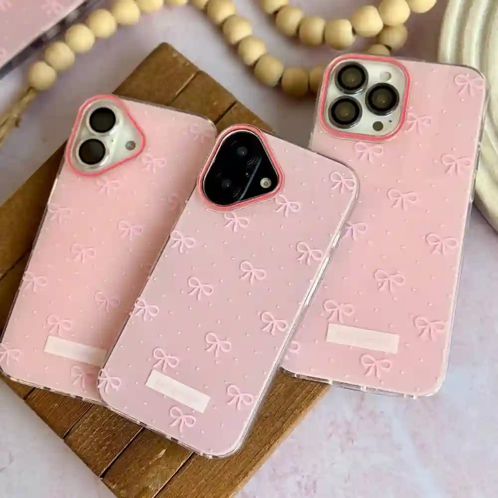 قاب پاپیون مدل Pink Summer برای IPHONE 16 — تصویر ۲