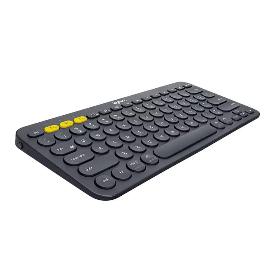 کیبورد بیسیم Logitech K380 مشکی — تصویر ۲