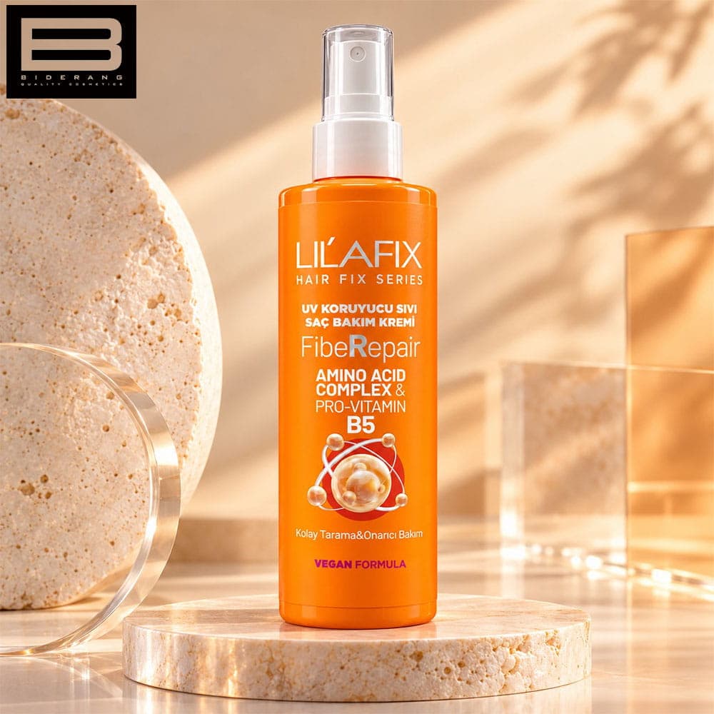 اسپری نرم کننده مو لیلافیکس مدل FibeRepair حجم 200ml — تصویر ۳