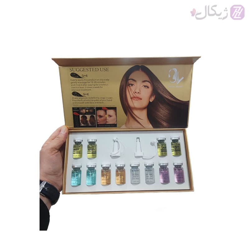 پک ترکیبی کوکتل ضد چین و چروک و ضد ریزش مو مجیک دریم Magic Dream (پک 12 عددی)