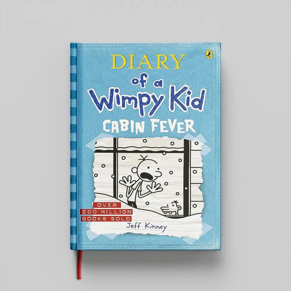 کتاب Diary Of A Wimpy Kid Cabin Fever جلد سخت (HARDCOVER)