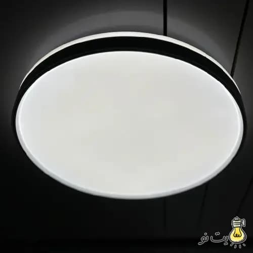 چراغ سقفی 100 وات LED با نور 3 حالته و قطر 50 سانت