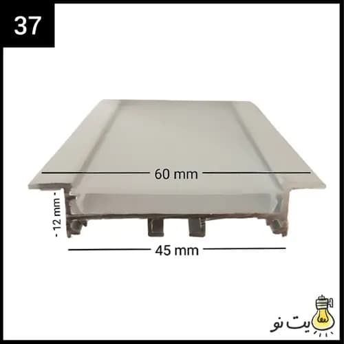 چراغ خطی لاینر توکار برش 4.5 سانت اسلیم فنر خور — تصویر ۲