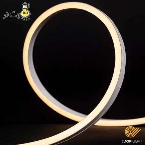 ریسه نئون فلکسی لوپ لایت برش یک متری — تصویر ۴