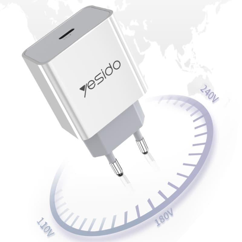 کلگی فست شارژ Yesido YC27 PD 18W — تصویر ۸