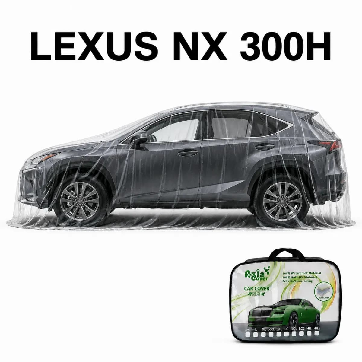 چادر 4 فصل چند لایه لکسوس NX 300 H آذین روکش — تصویر ۹