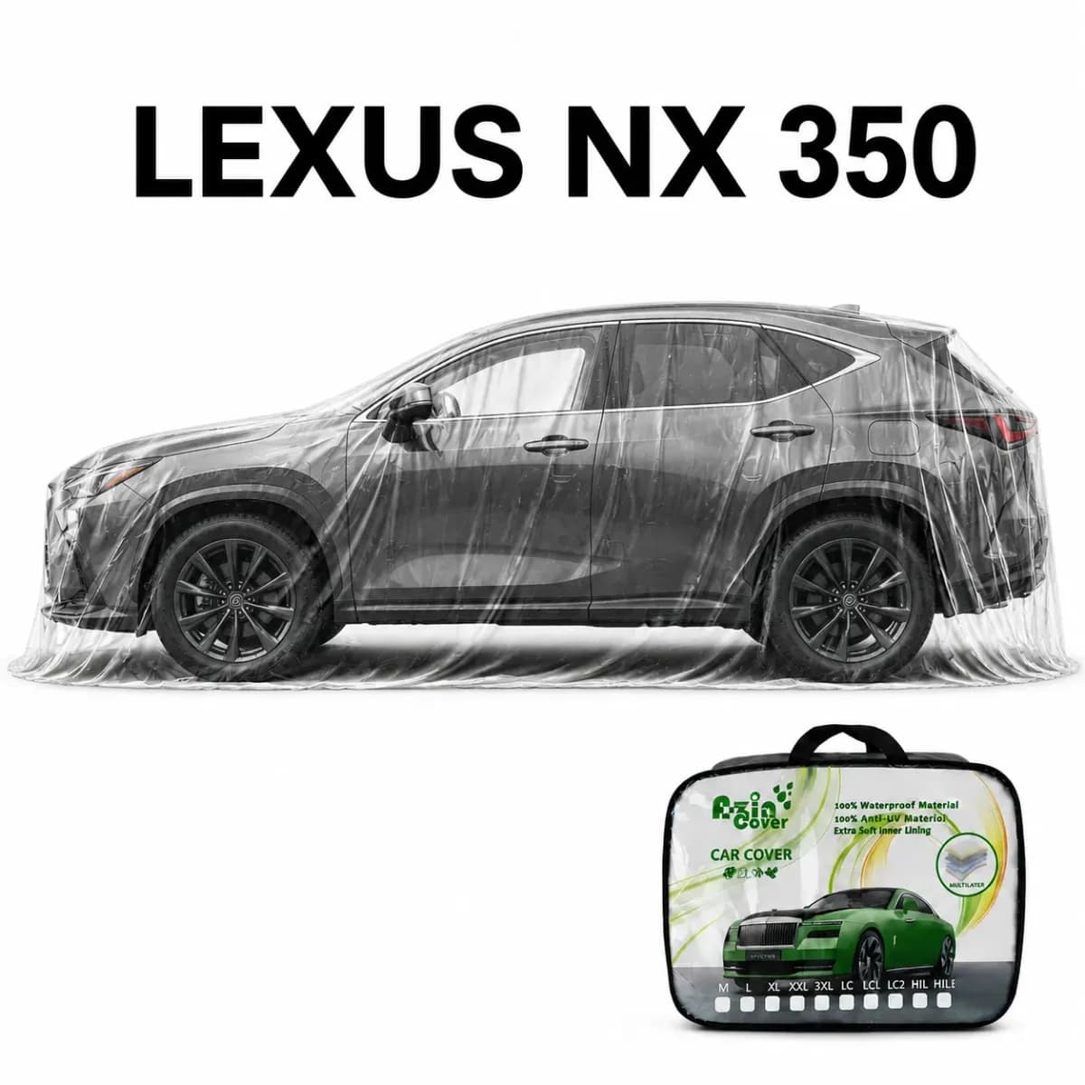 چادر 4 فصل چند لایه لکسوس NX350 آذین روکش — تصویر ۹