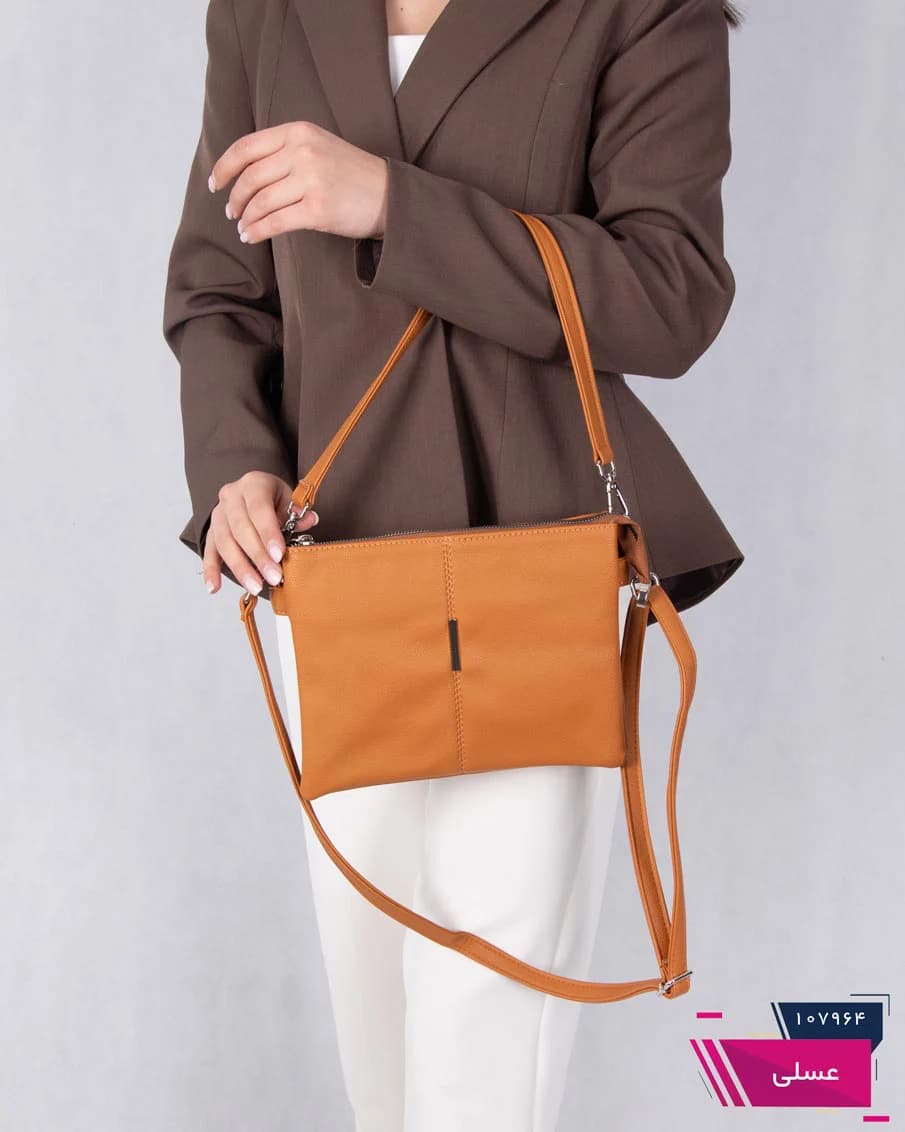 کیف وارداتی سه خونه یراق خطی OXIN 129 — تصویر ۵