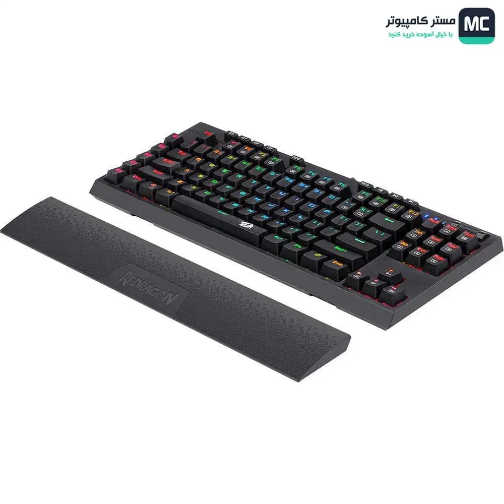 کیبورد مکانیکال گیمینگ ردراگون K588 Pro Broadsword RGB — تصویر ۹