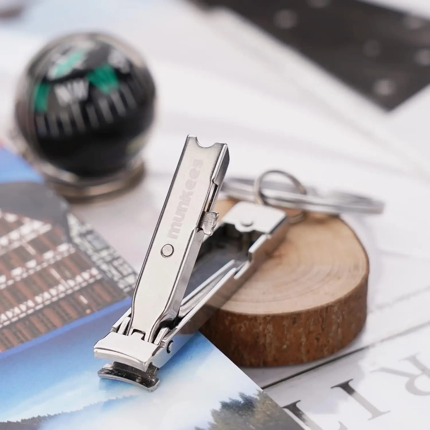 جا کلیدی مانکیز Munkees 2500 Ultra-thin Nail Clipper — تصویر ۶