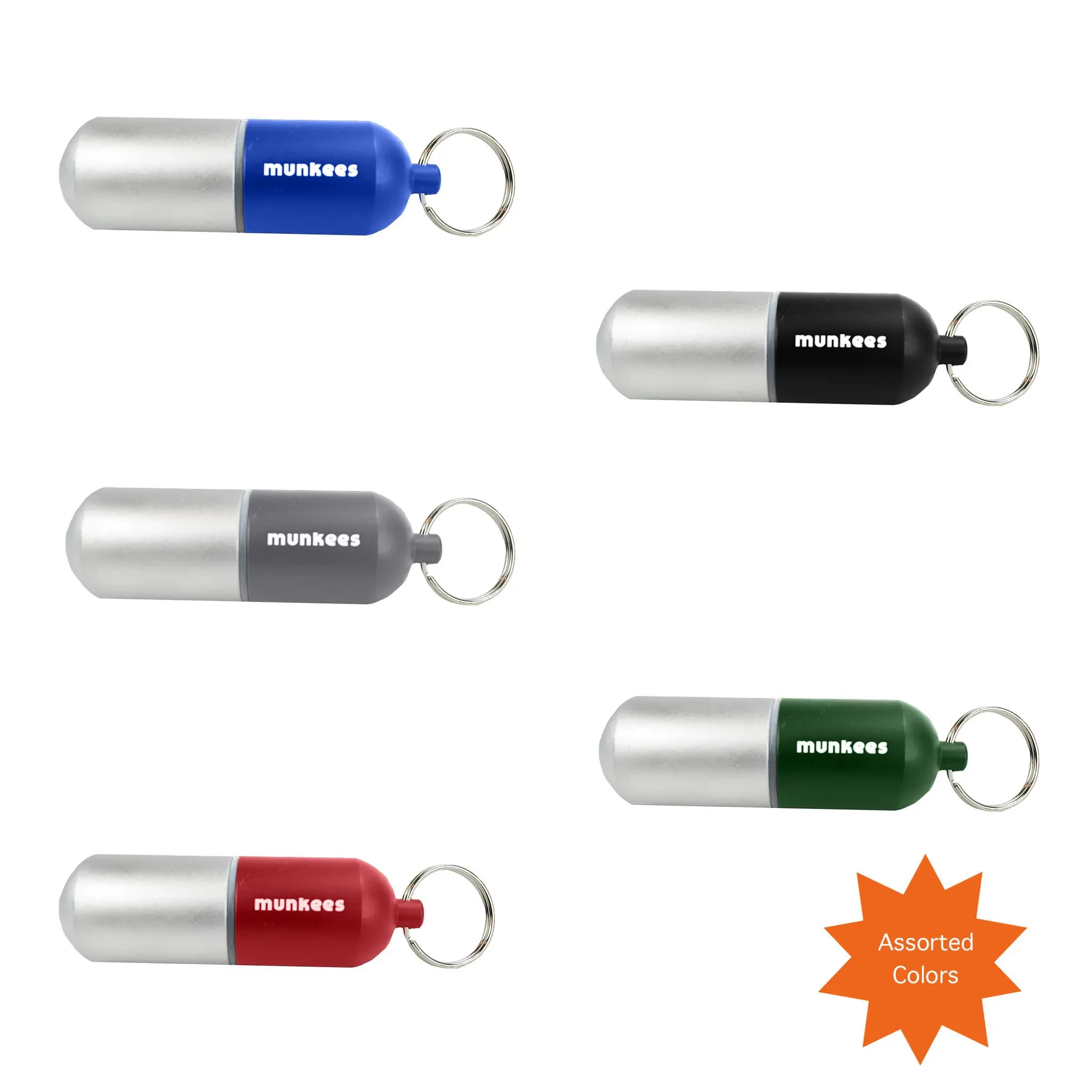 جا کلیدی مانکیز Munkees Waterproof Capsule — تصویر ۴