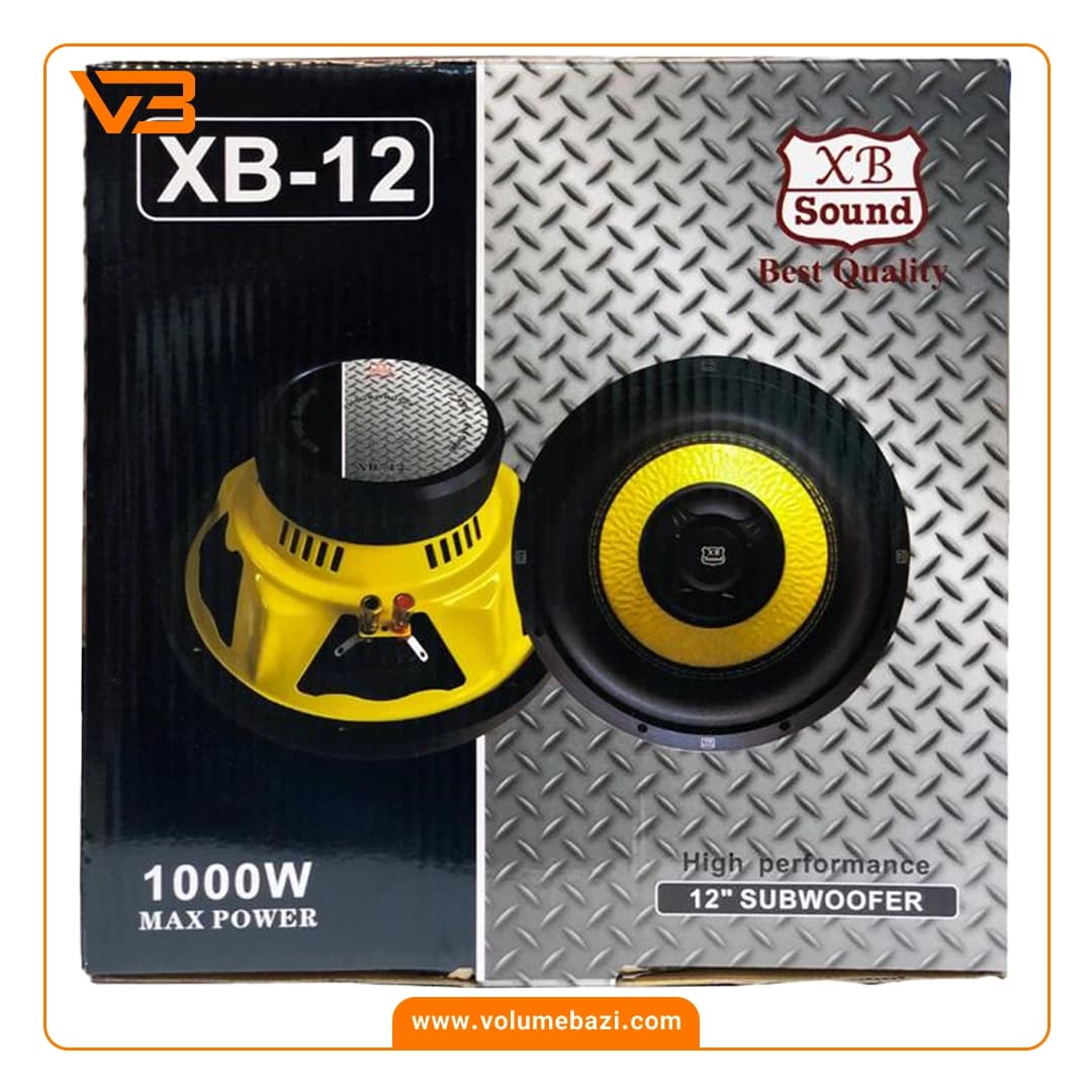 ساب ووفر 12 اینچ ایکس بی ساند مدل XB-12-1 SPL — تصویر ۳