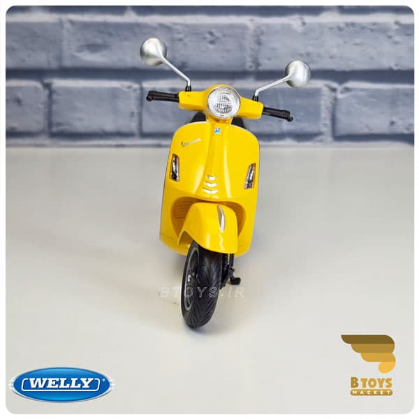 ماکت موتور وسپا جی تی اس ویلی(Vespa GTS Welly) — تصویر ۶