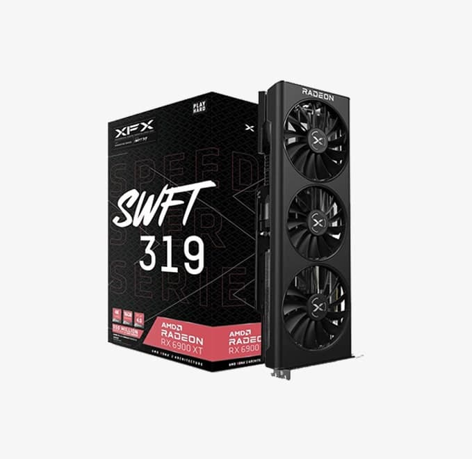 کارت گرافیک XFX RX 6900XT SWFT (درحد نو)
