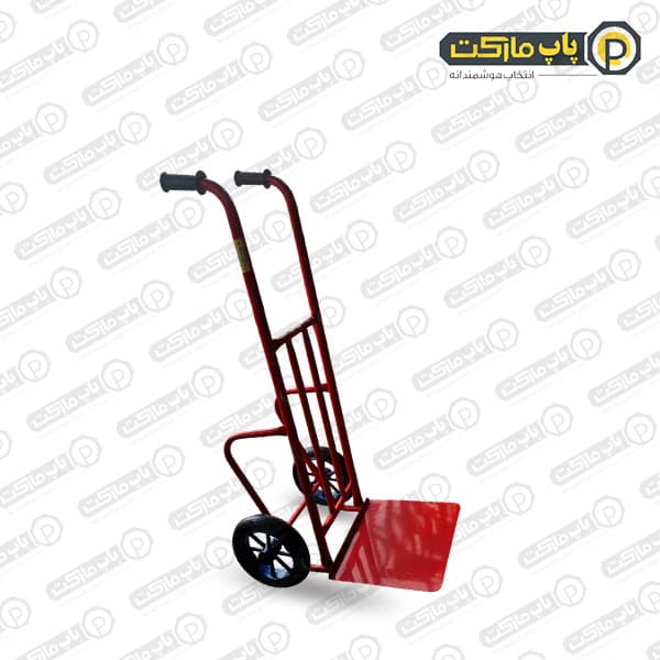 چرخ دستی متوسط با چرخ هشت پر لاستیکی