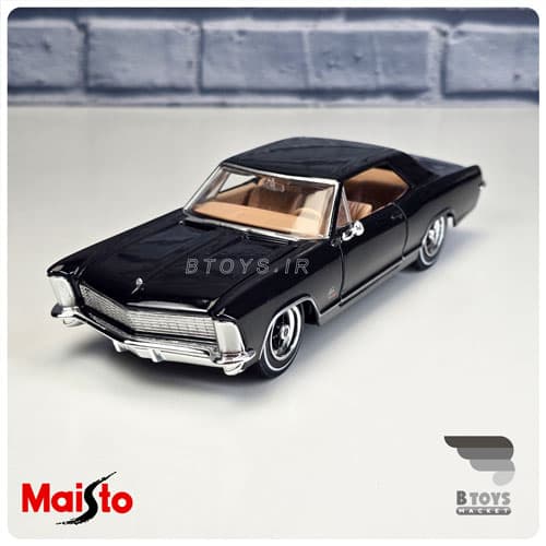 ماکت بیوک ریویرا 1965 مشکی مایستو(Buick Riviera 1965 Maisto)
