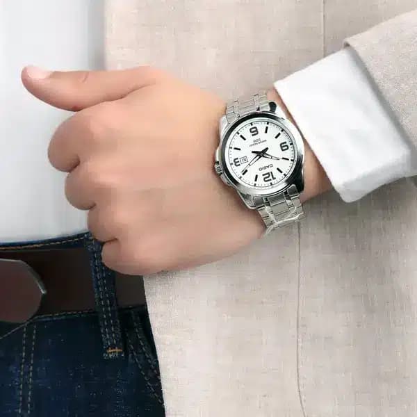 ساعت مچی مردانه کاسیو (CASIO) مدل MTP-1314D-7A — تصویر ۹