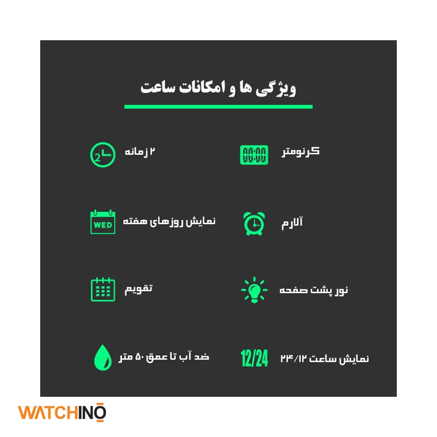 ساعت مچی مردانه دیجیتال اسکمی مدل 1731 BKBK — تصویر ۵
