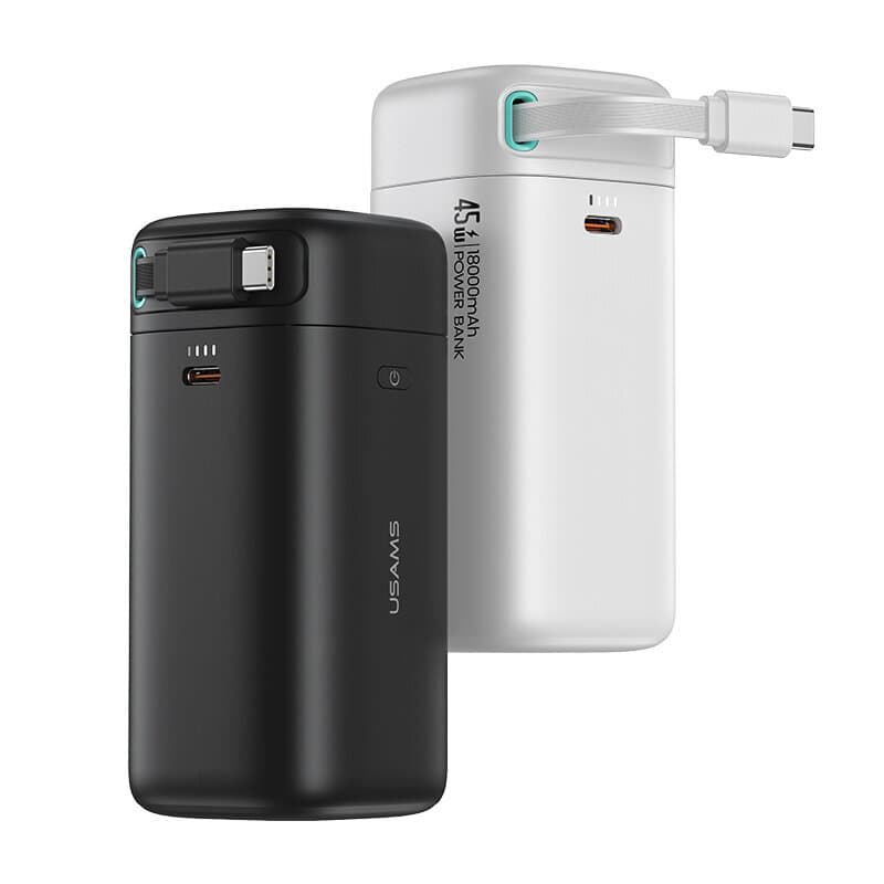 پاوربانک یوسمز 18000 میلی آمپر مدل USAMS-CD216 45W — تصویر ۳