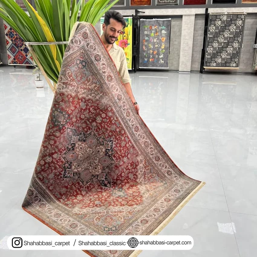 فرش کهنه نما کد 800506 لاکی