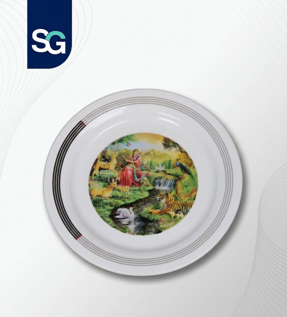 بشقاب وگاس بزرگ – (0092)