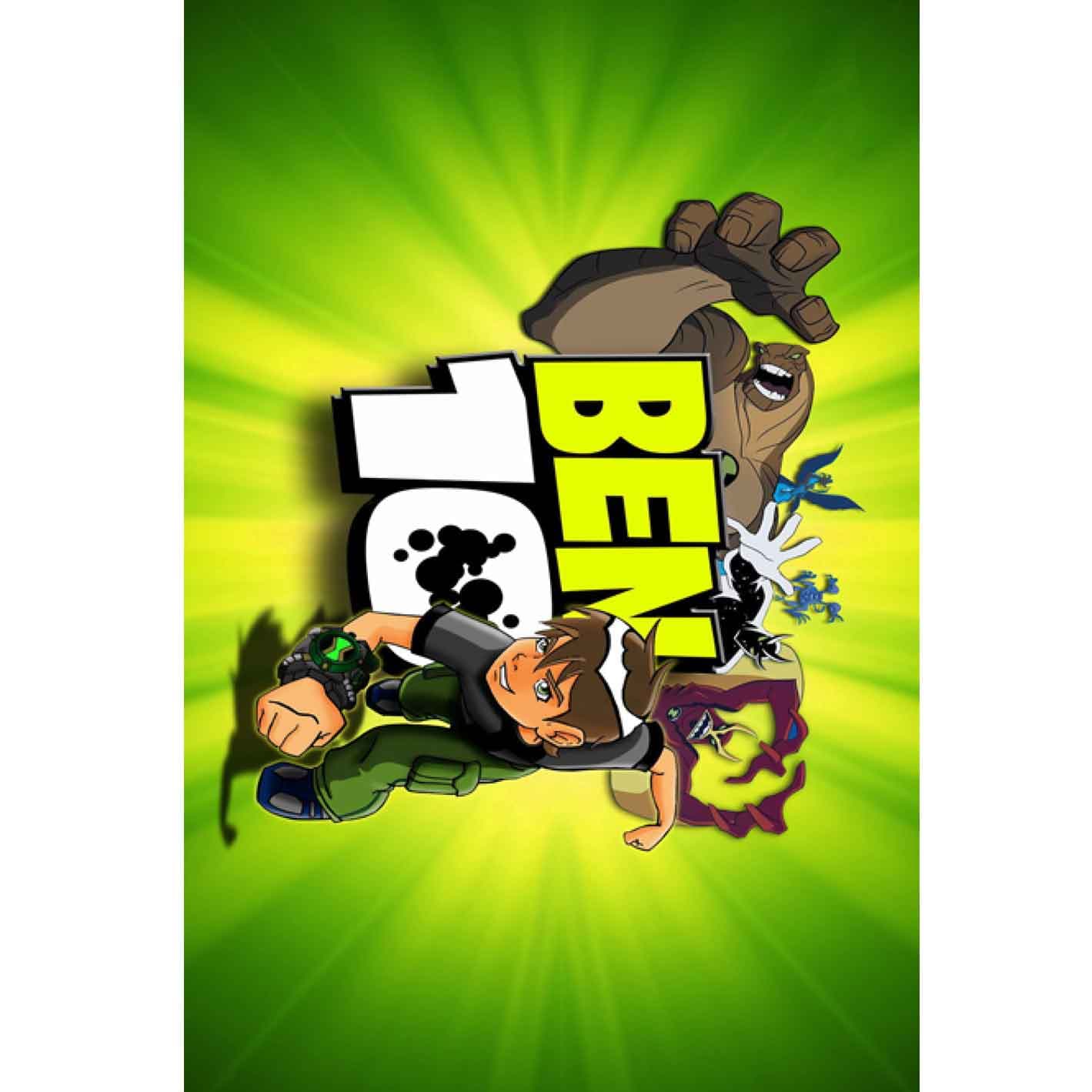 فرشینه اتاق کودک طرح بن تن Ben10