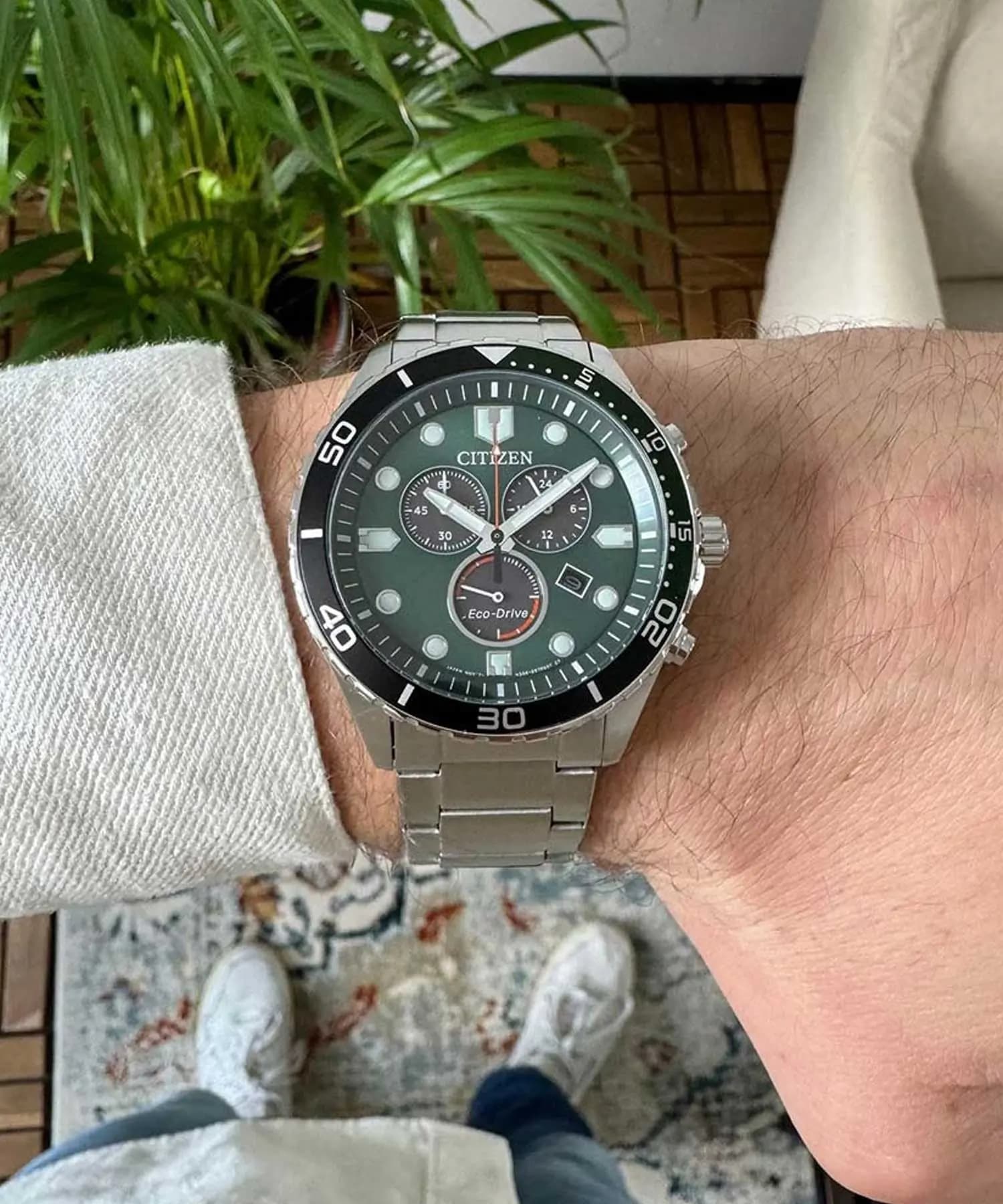 ساعت مچی مردانه سیتیزن اکودرایو CITIZEN AT2561-81X — تصویر ۸