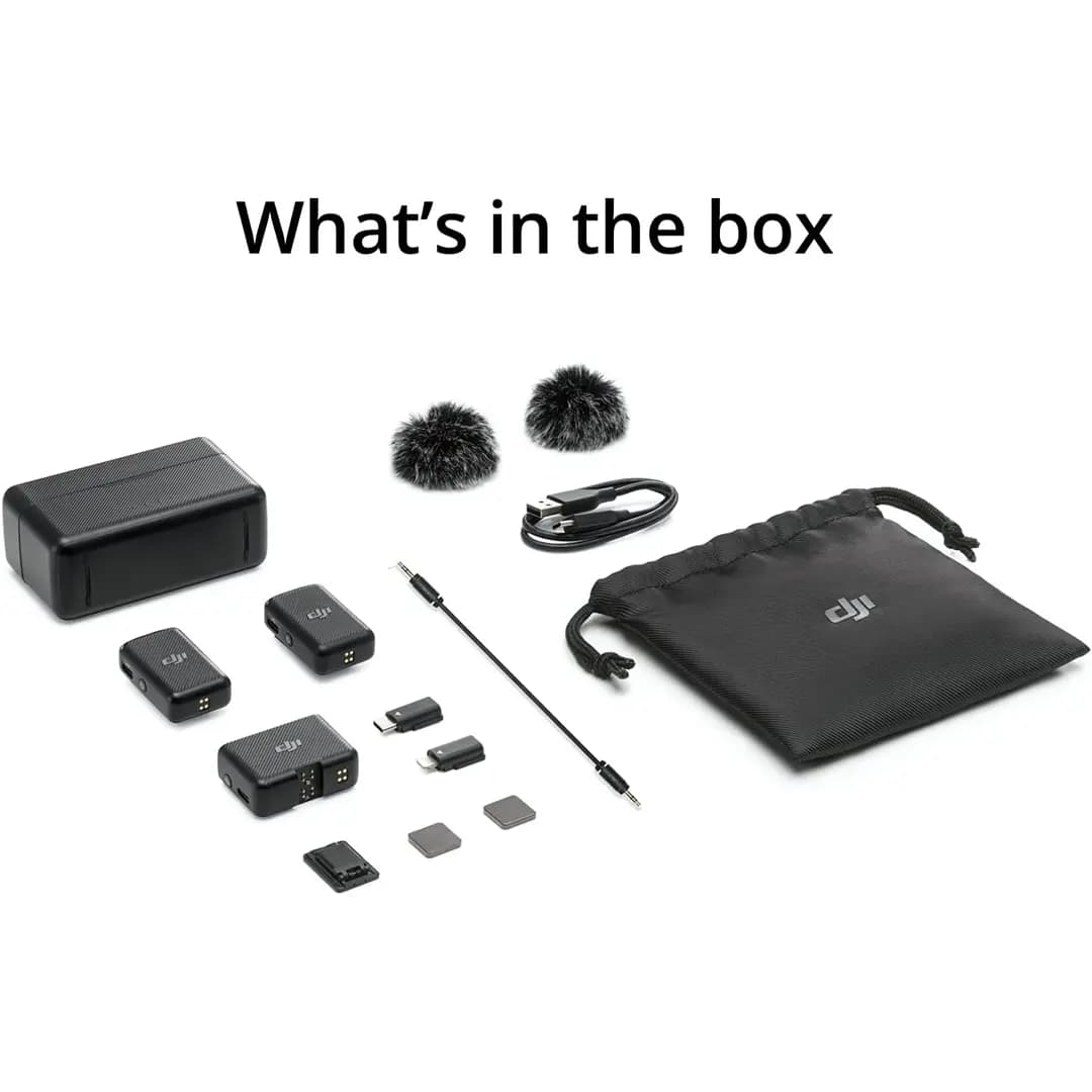 میکروفون دی جی آی مدل DJI Mic 2-Person — تصویر ۶