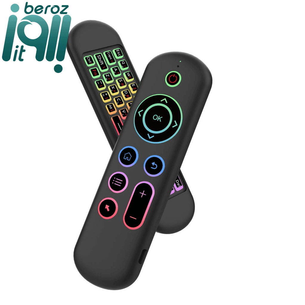 موس بی سیم و مینی کیبورد پرودو Porodo Air Remote Mouse PD-ARMKB — تصویر ۷