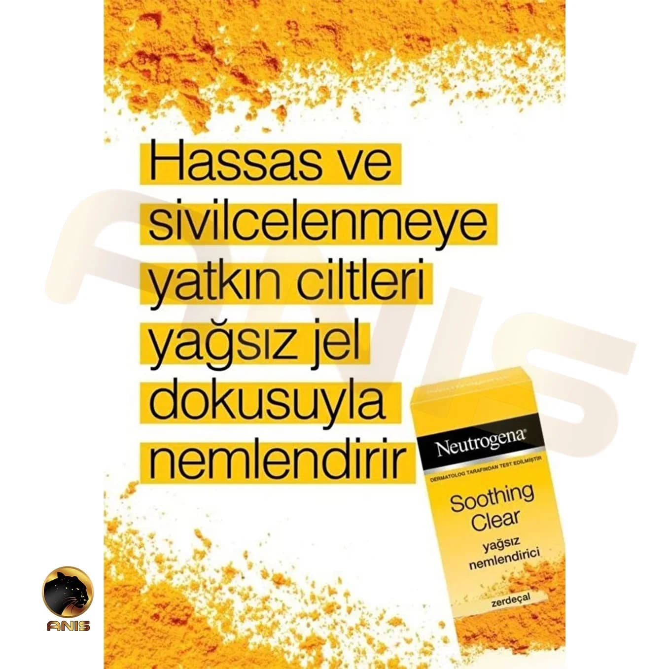 ژل آبرسان نوتروژینا neutrogena مدل زردچوبه 75 میل — تصویر ۲