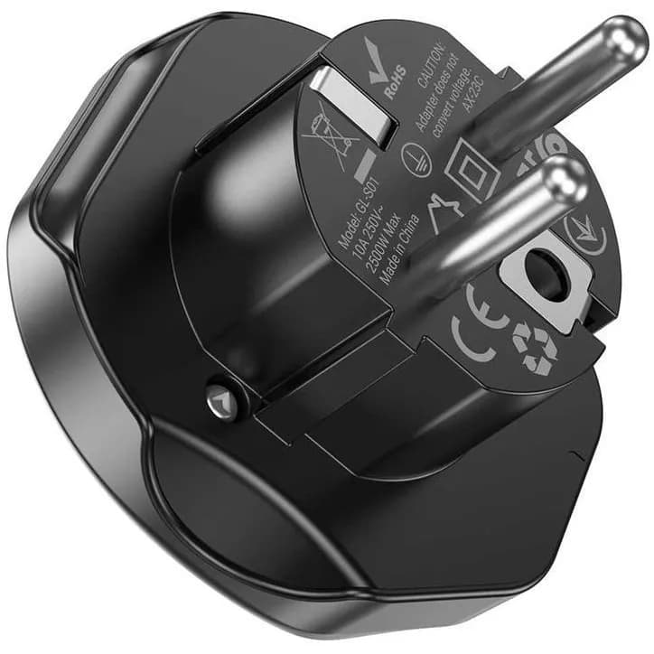 مبدل برق گرین لاین Green Lion Universal Conversion EU Plug — تصویر ۳