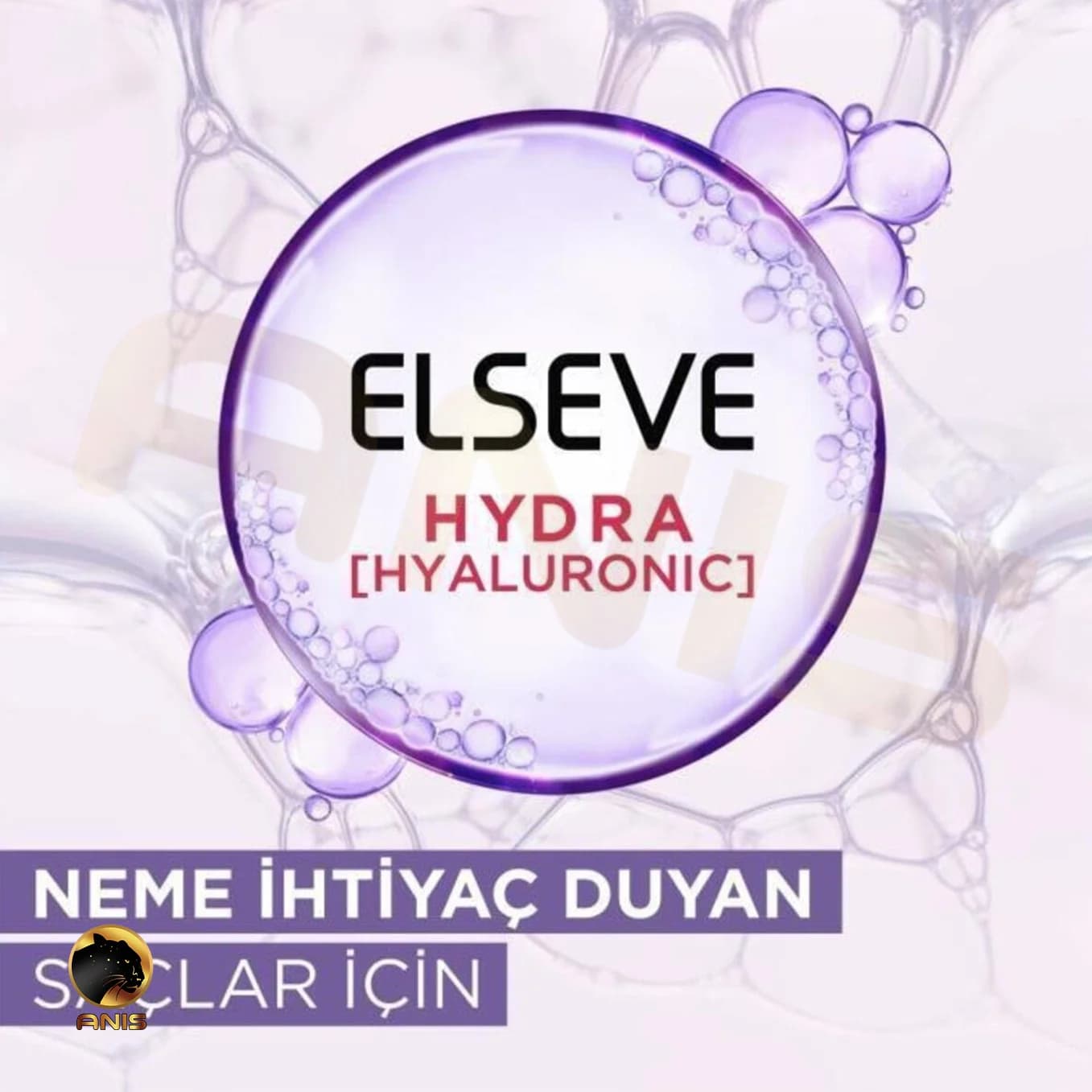 شامپو مرطوب کننده hydra لورال برای موهای خشک 390 میل — تصویر ۲