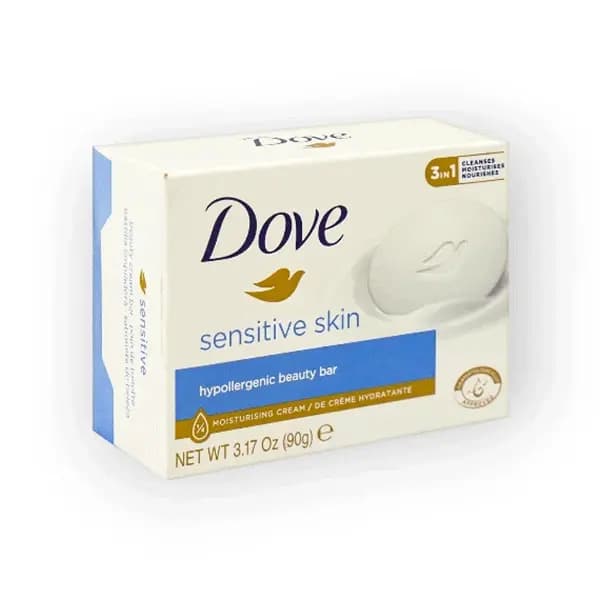 صابون پوست حساس داو مدل سنسیتیو Dove Sensitive Skin وزن 90 گرم
