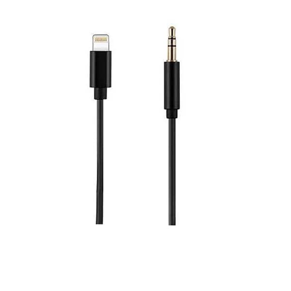 کابل تبدیل لایتنینگ به جک 3.5 میلی متری مدل jh-023 طول 1 متر کد m21596 — تصویر ۴
