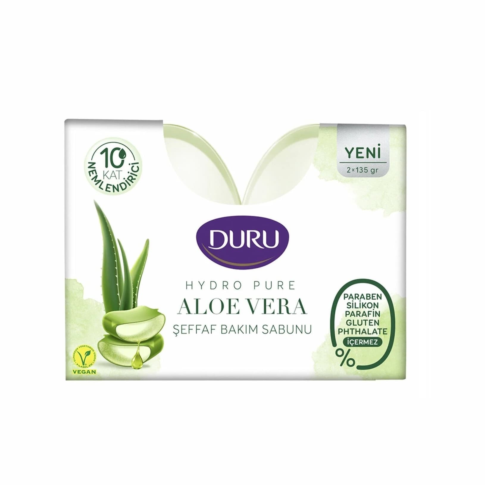 صابون قالب هیدرو پیور آلوئهورا دورو Duru Hydro Pure