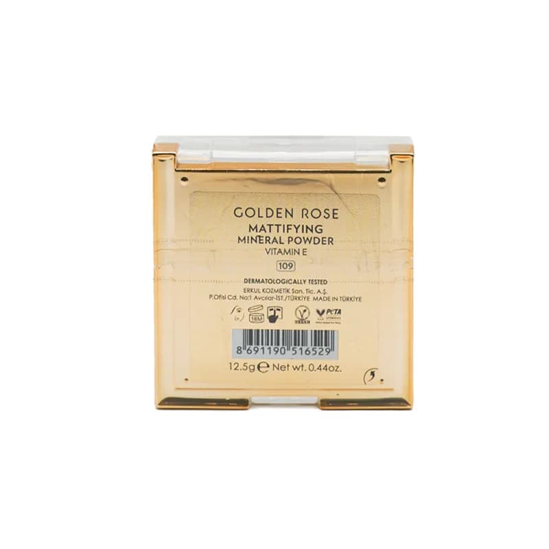 پنکک مات گلدن رز Golden Rose 109 — تصویر ۳
