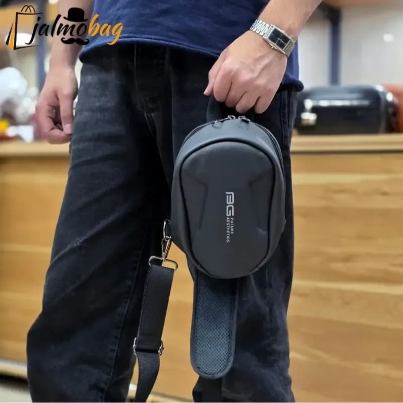 بادی بگ هاردکیس بنج ضد آب پارچه اسکین خارجی رنگ مشکی ابعاد 22 در 15 سانتی متر — تصویر ۲