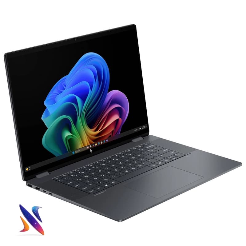 لپ تاپ لمسی 16 اینج اچ پی OmniBook X Flip 16 AS0023DX Core Ultra7-256V 16GB 2TB SSD Intel ARC-140V Graphics Touch 2K — تصویر ۶