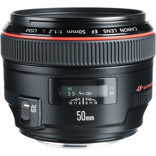 معرفی و بررسی لنز Canon EF 50mm f/1.2L USM