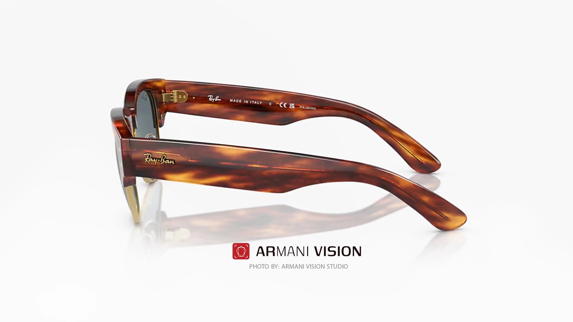 عینک ری بن RAYBAN – MEGA CLUBMASTER – RB 0316S – 954/3R — تصویر ۵