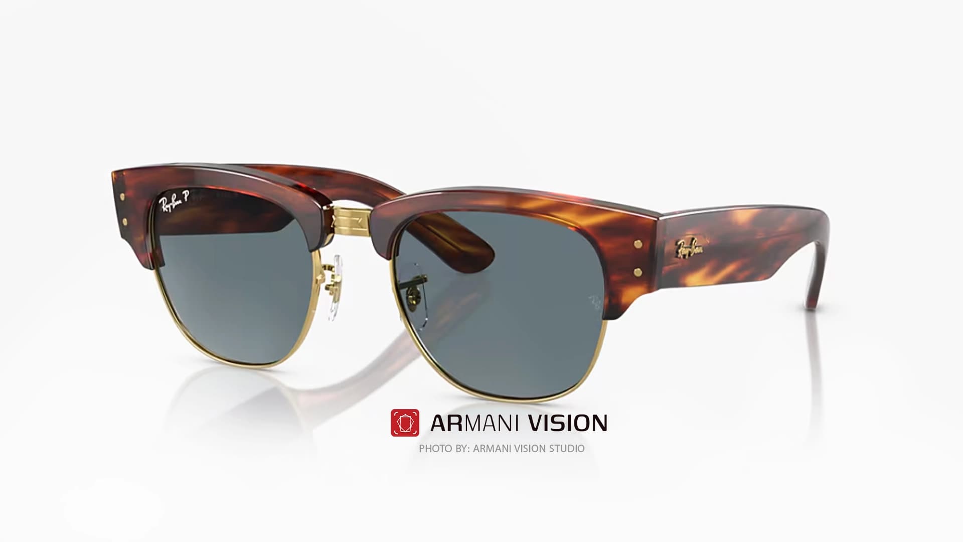 عینک ری بن RAYBAN – MEGA CLUBMASTER – RB 0316S – 954/3R — تصویر ۴