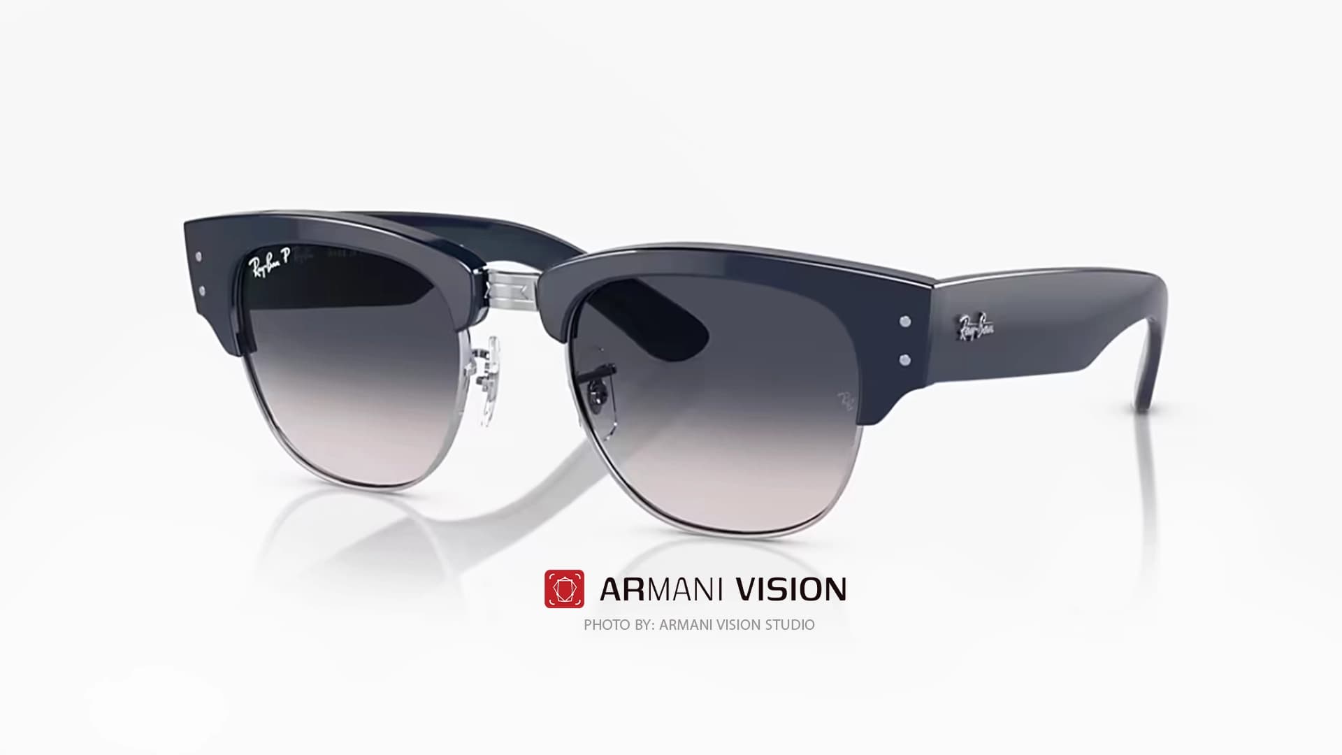 عینک ری بن RAYBAN – MEGA CLUBMASTER – RB 0316S – 136678 — تصویر ۴
